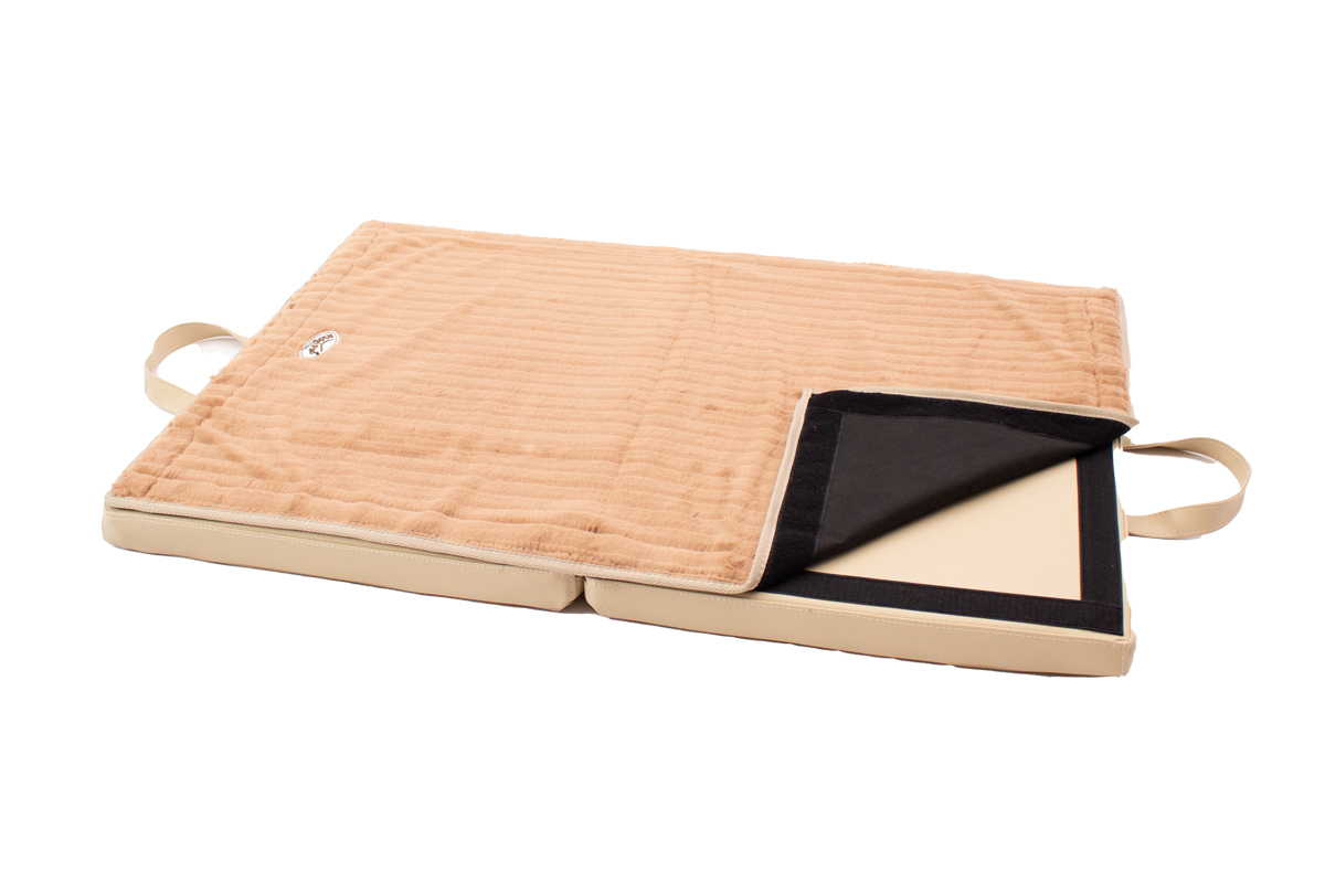 Die gemütliche Klappmatte in Beige
